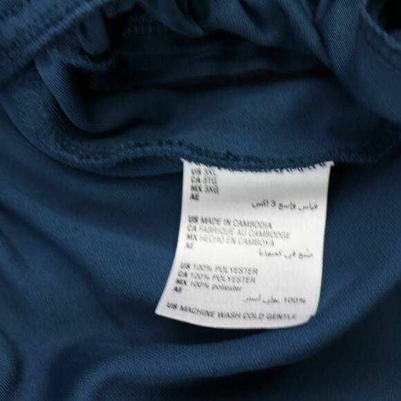 Ideology Mens Track Pants Blue Colorblock Zip Pockets Elastic Waist 3XL New - Picture 9 of 9